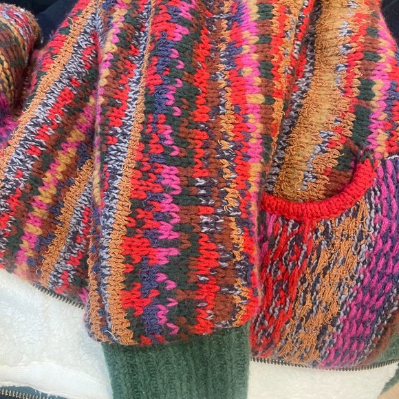 NWT Free People Rue Sweater Jacket XS $398. - Picture 6 of 15